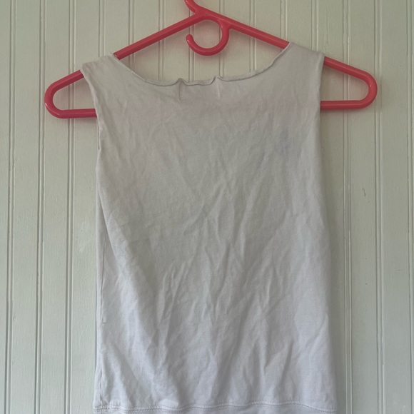 Rare Y2K Vintage Juicy Couture Tee Made In Glamorous USA Label P XS Tank Top - Picture 4 of 5
